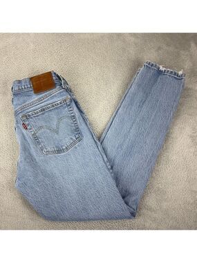 Levi's 501 Light Blue Denim Jeans Women's Size 26x28
